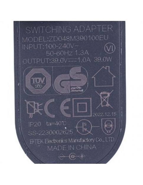 Адаптер для акумуляторного пилососа Rowenta SS-2230002625 U=39V
