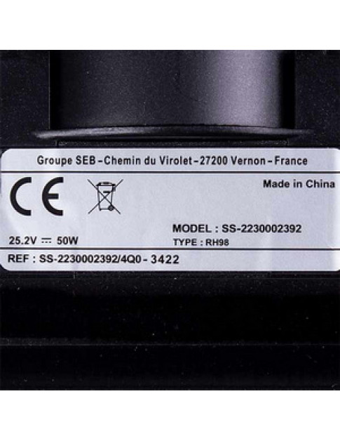 Щітка Turbo для акумуляторного пилососа Rowenta SS-2230003001 чорний