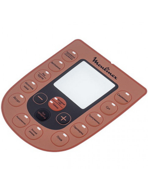 Декоративна накладка на панель управління для мультиварки CE5A0F34/87A Moulinex SS-7223038113