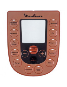 Декоративна накладка на панель управління для мультиварки CE5A0F34/87A Moulinex SS-7223038113 Декоративна накладка на панель управління для мультиварки CE5A0F34/87A Moulinex SS-7223038113