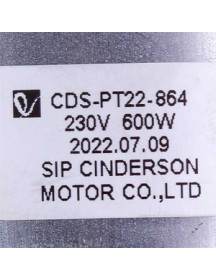 Двигун для пилососа Rowenta SS-7235004505 CDS-PT22-864 D=109/83mm H=106/26mm