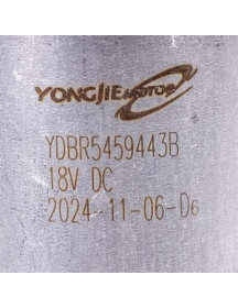 Двигун для акумуляторного пилососа Rowenta SS-7235005090 Youngjie D=75/35 mm H=70/28 mm 18 V