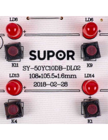 Плата індикації та управління SS-996763 для мультиварки Moulinex Плата індикації та управління SS-996763 для мультиварки Moulinex