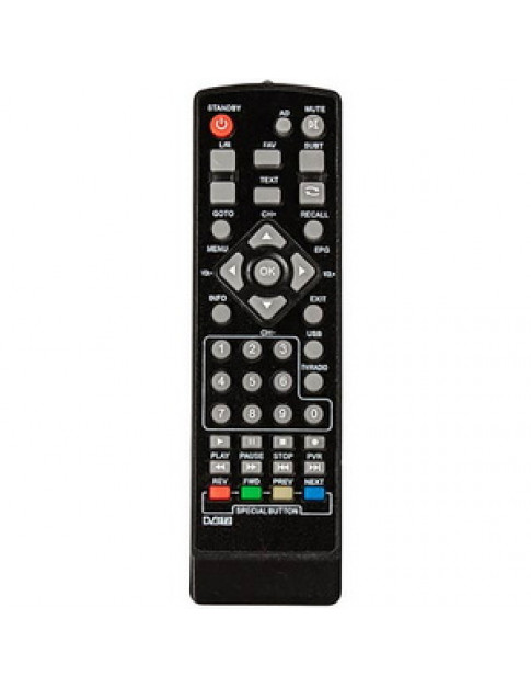 Пульт дистанційного керування для DVB-T2 Tiger T2