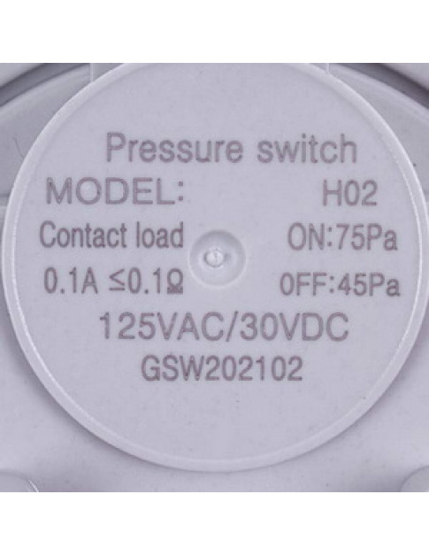 Реле тиску повітря (пресостат) 75/45 Па для газового котла TD24110026 Реле тиску повітря (пресостат) 75/45 Па для газового котла TD24110026