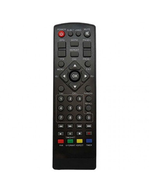 Пульт дистанційного керування для DVB-T2 Kaskad VA2102HD