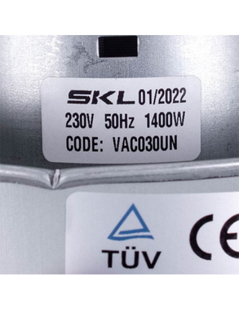 Двигун для пилососа VAC030UN (з виступом) SKL Д=134/84 мм В=34/104 мм 1400 Вт Двигун для пилососа VAC030UN (з виступом) SKL Д=134/84 мм В=34/104 мм 1400 Вт
