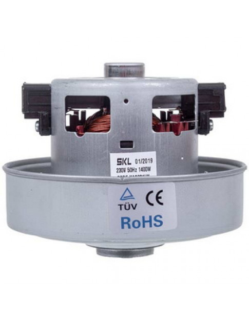 Двигун для пилососа VAC031UN (з виступом) SKL D=134/84 mm H=35/101 mm 1400 W Двигун для пилососа VAC031UN (з виступом) SKL D=134/84 mm H=35/101 mm 1400 W