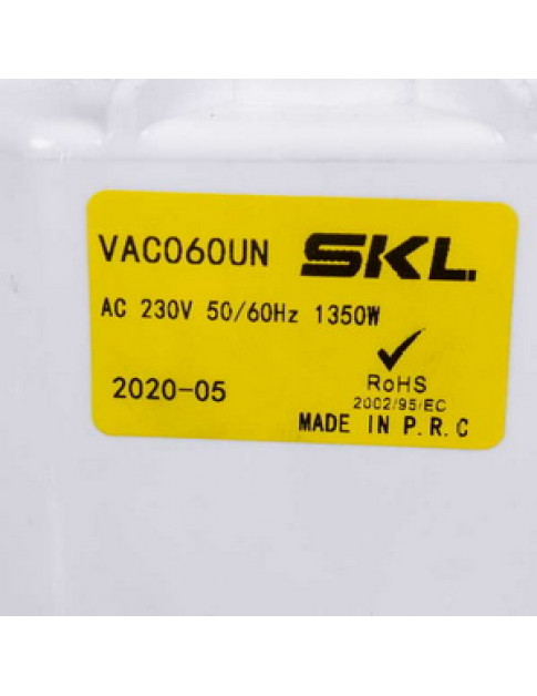 Двигун для мийного пилососа VAC060UN SKL D=134/90 mm H=31/130 mm 1350 W Двигун для мийного пилососа VAC060UN SKL D=134/90 mm H=31/130 mm 1350 W