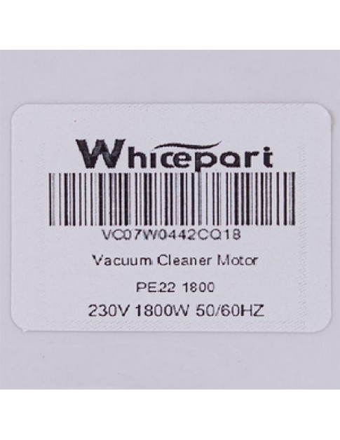 Двигун для мийного пилососа VC07W0442CQ18 Whicepart D=133/91 mm H=32/130 mm 1800 W Двигун для мийного пилососа VC07W0442CQ18 Whicepart D=133/91 mm H=32/130 mm 1800 W