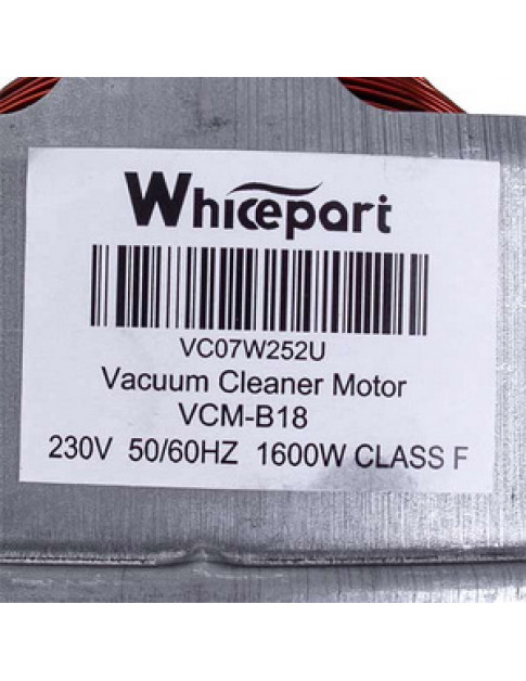Двигун для пилососа VC07W252U VCM-B18 (з виступом) Whicepart D=100/83 mm H=105/27 mm 1600 W Двигун для пилососа VC07W252U VCM-B18 (з виступом) Whicepart D=100/83 mm H=105/27 mm 1600 W