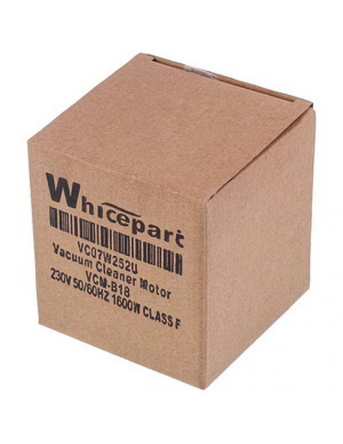 Двигун для пилососа VC07W252U VCM-B18 (з виступом) Whicepart D=100/83 mm H=105/27 mm 1600 W Двигун для пилососа VC07W252U VCM-B18 (з виступом) Whicepart D=100/83 mm H=105/27 mm 1600 W