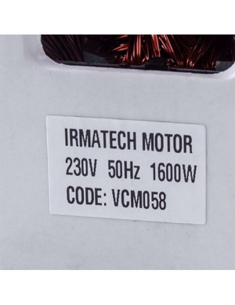 Двигун для пилососа VCM058 (з виступом) IRMATECH MOTOR D=120/90 mm H=31/117 mm 1600 W