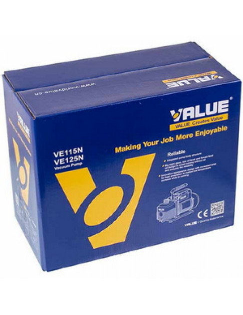 Вакуумний насос Value VE-115 (1 ступ./57 л/хв.)