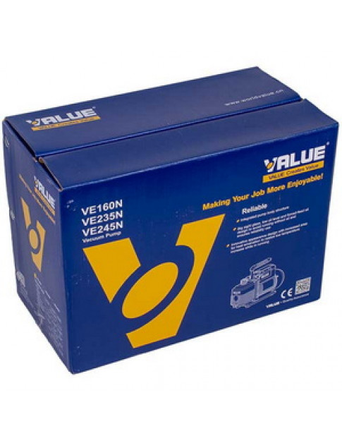 Вакуумний насос Value VE-160 (1 ступ./170 л/хв.)