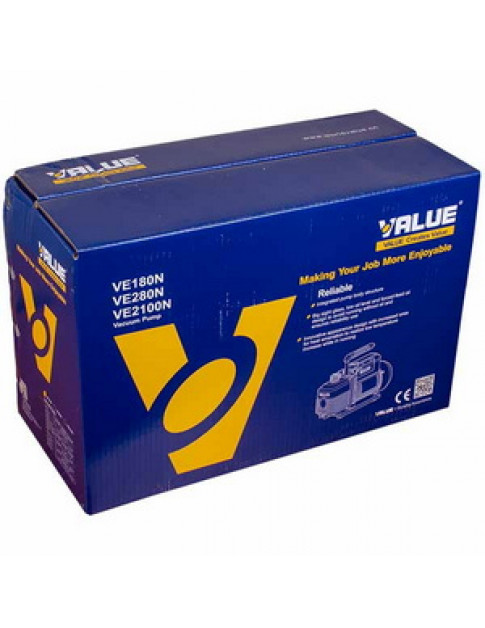 Вакуумний насос Value VE-180 (1 ступ./226 л/хв.)