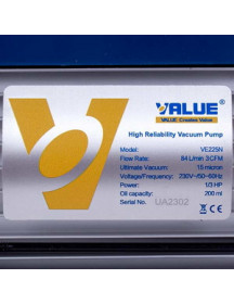 Вакумний насос Value VE-225 (2 ступ./70 літ/хв.)