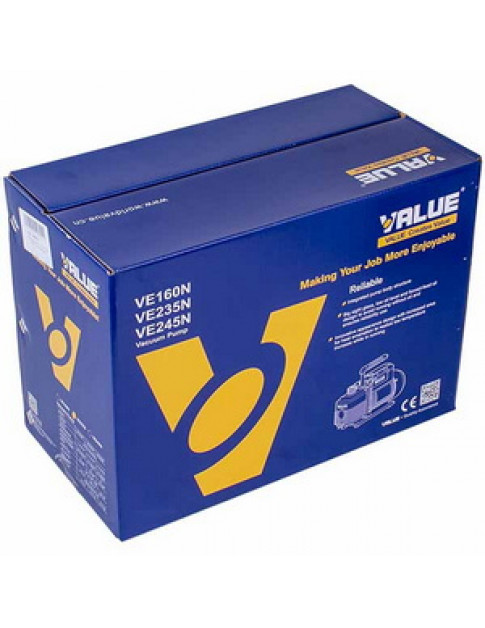 Вакумний насос Value VE-235 (2 ступ., 100 літ/хв.) Вакумний насос Value VE-235 (2 ступ., 100 літ/хв.)