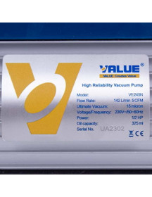 Вакумний насос Value VE-245 (2 ступ./128 літ/хв.)
