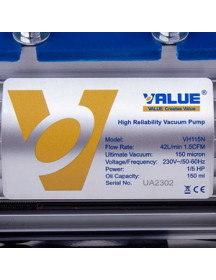 Вакумний насос Value VH 115N (1 ступ., 42 літ/хв.)