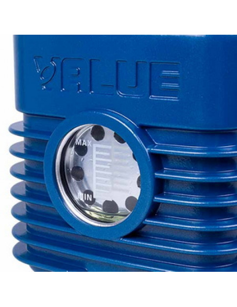 Вакумний насос з манометром Value VI 220-SV (2 ступ., 51 л/хв.) Вакумний насос з манометром Value VI 220-SV (2 ступ., 51 л/хв.)