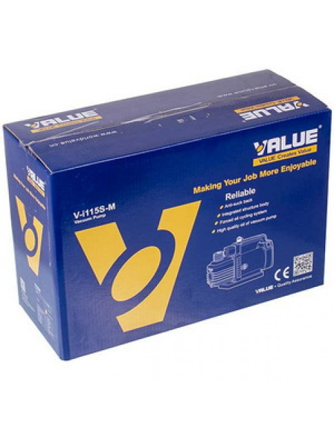 Вакуумний насос Value VI 115 S-M (1 ступ./51 л/хв.) Вакуумний насос Value VI 115 S-M (1 ступ./51 л/хв.)