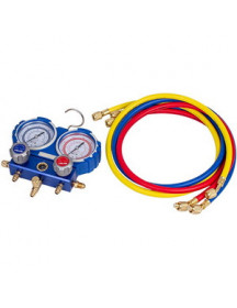 Манометрический колектор 2-вентильний VMG -2 R32 (R32) Value + шланги 3шт.x900mm
