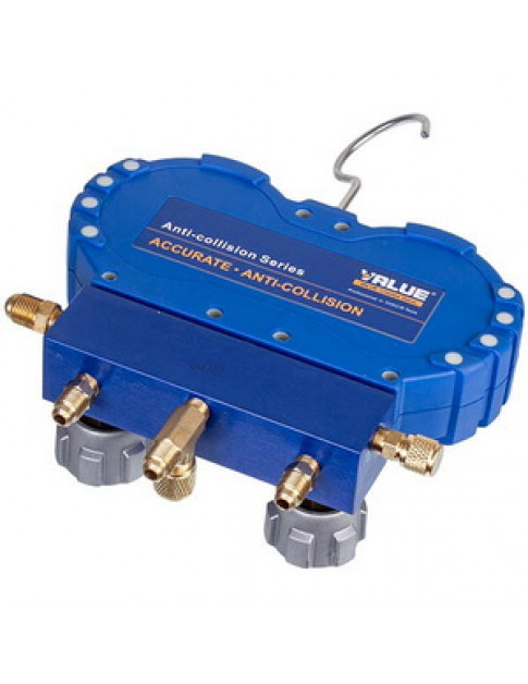 Манометрический колектор 2-вентильний VMG -2 R32 (R32) Value + шланги 3шт.x900mm