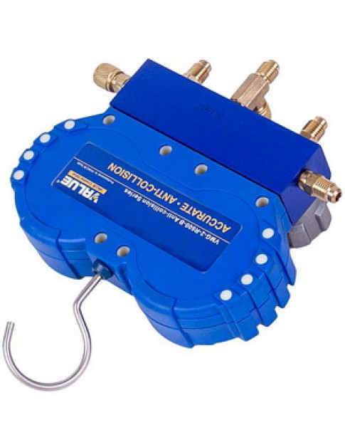 Манометрический коллектор 2-вентильный VALUE VMG -2 R600-В + шланги 3 шт. x900мм (R600)