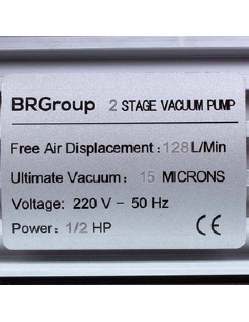 Вакуумний насос BRGroup VP-128-2-V (2 ступ./128 л/хв.)