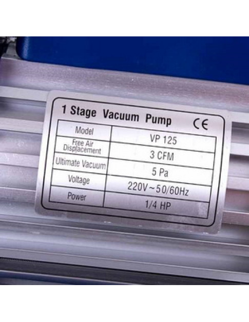 Вакуумний насос VP125 (1 ступ. 70 л/хв.) Вакуумний насос VP125 (1 ступ. 70 л/хв.)
