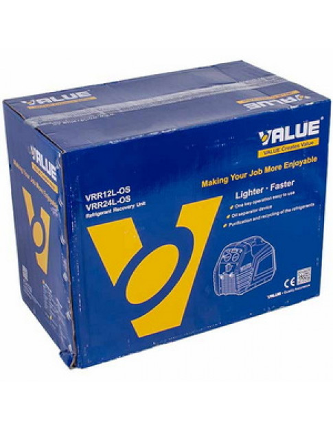 Станція регенерації, відкачування, утилізації фреону Value VRR12L+OS з масловіддільником