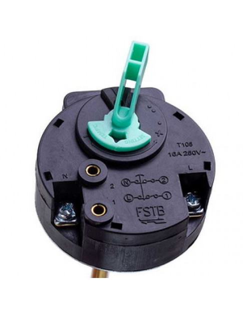 Термостат для бойлера Thermex WBR83W WBR83W-001 T105 16A 250V Термостат для бойлера Thermex WBR83W WBR83W-001 T105 16A 250V