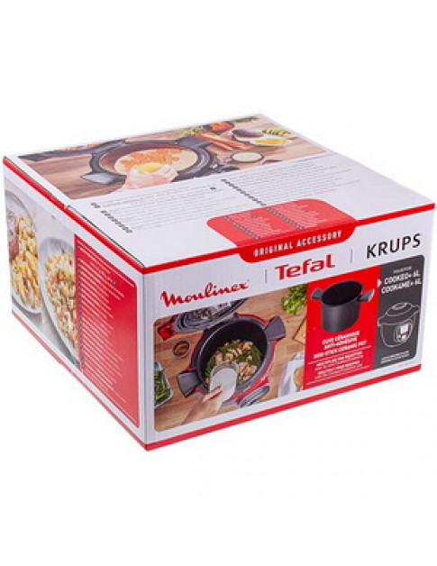 Чаша для мультиварки Moulinex XA605011 6L D=243mm H=168mm чорний Чаша для мультиварки Moulinex XA605011 6L D=243mm H=168mm чорний