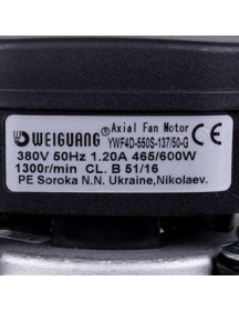 Осьовий вентилятор Weiguang YWF4D-550S-137/50-G 380V 1300rpm 8720 м3/час