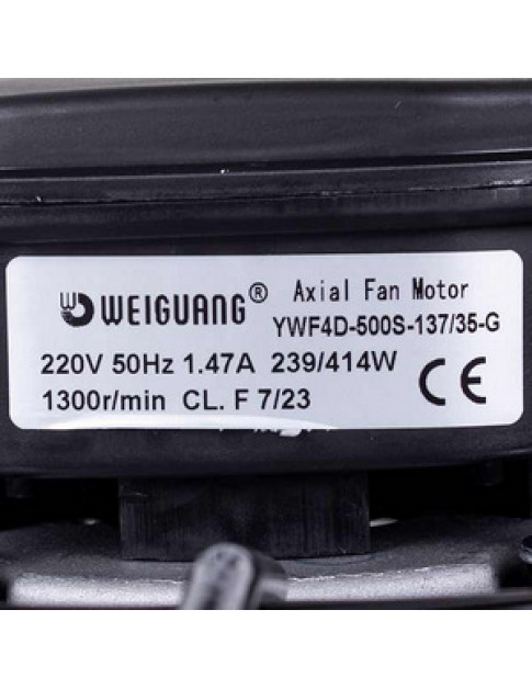 Осьовий вентилятор Weiguang YWF4D-500S-137/35-G 380V 1300rpm 6570 м3/год