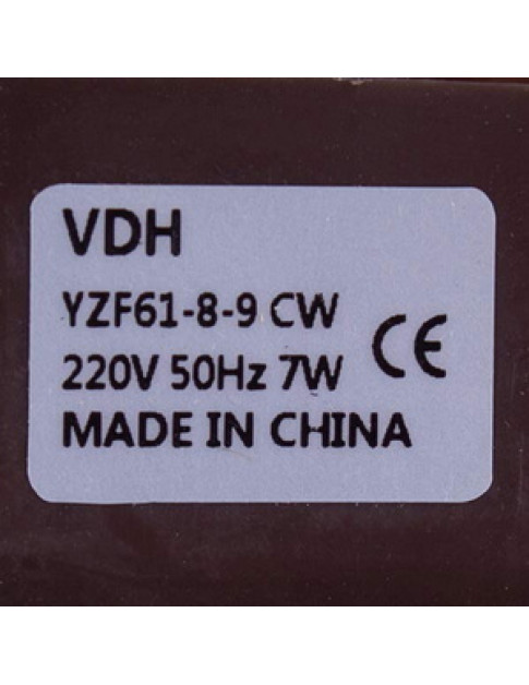 Двигатель вентилятора для холодильника «No Frost» YZF61-8-9 7 Вт 220 В, вал L=30 мм D=3.2 мм Двигатель вентилятора для холодильника «No Frost» YZF61-8-9 7 Вт 220 В, вал L=30 мм D=3.2 мм