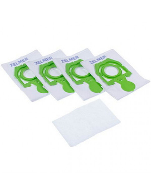 Zelmer \ Bosch ZMB01K Набір мішків WORWO (4шт) для пилососа