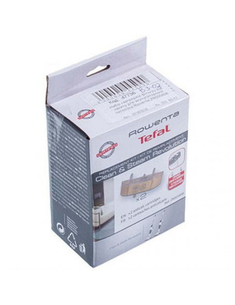 Набір картриджів від накипу (2шт.) для пилососа з відпарювачем Rowenta ZR005806 Набір картриджів від накипу (2шт.) для пилососа з відпарювачем Rowenta ZR005806