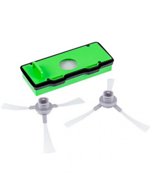 Набір фільтрів HEPA і поролон + щітки для бічних кромок робота пилососа Rowenta Explorer Serie 80 ZR177002