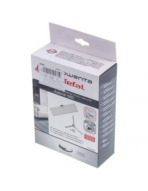 Фільтр HEPA (антиалергенний) + щітки для бічних кромок робота пилососа Rowenta Explorer S60 ZR740003