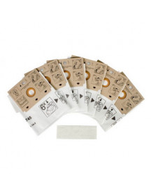 Набір паперових мішків (6шт) + фільтр вихідний(мікро) для пилососа Rowenta ZR745