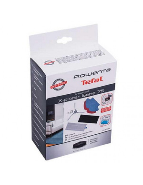 Набір фільтрів HEPA і мікрофібра+щітки для бічних кромок робота пилососа Rowenta Explorer Serie 75 ZR762000