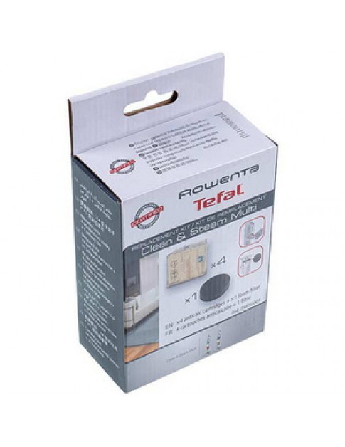 Набір фільтрувальних гранул від накипу + фільтр для парового пилососа Rowenta ZR850001 Набір фільтрувальних гранул від накипу + фільтр для парового пилососа Rowenta ZR850001