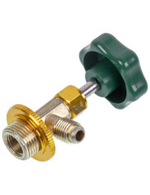 Кран універсальний для заправки літрових балонів К-538/338 для R12 (з різьбою М12*1,25)