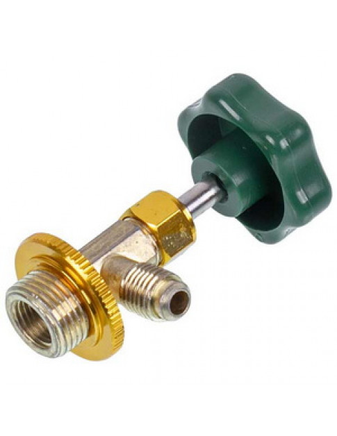 Кран универсальный для заправки литровых баллонов К-538/338 для R12 (с резьбой М12*1,25)