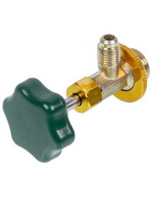 Кран універсальний для заправки літрових балонів К-538/338 для R12 (з різьбою М12*1,25)