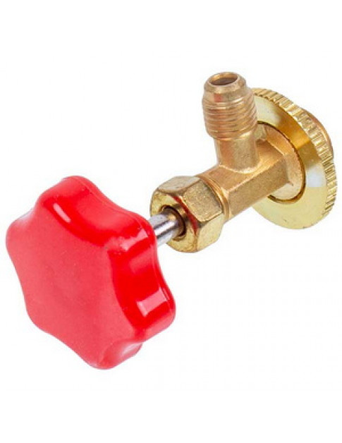 Кран універсальний для заправки літрових балонів К-539/339 для R134 (з різьбою М14*1,25)