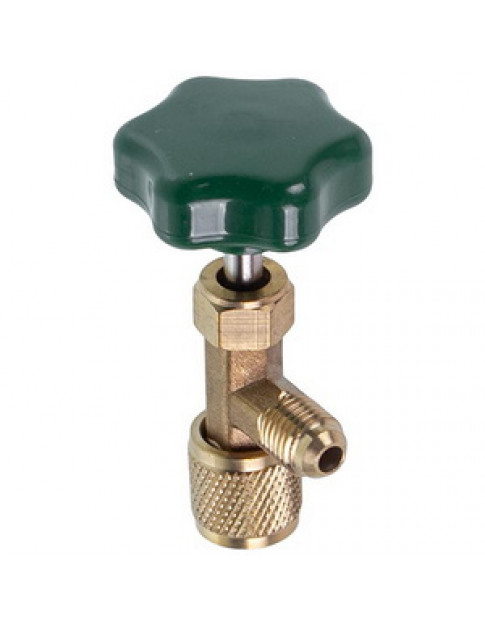 Кран для заправки фреону R600 СТ-341 з вентилем