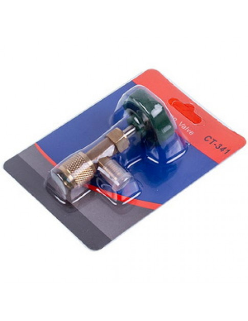 Кран для заправки фреону R600 СТ-341 з вентилем